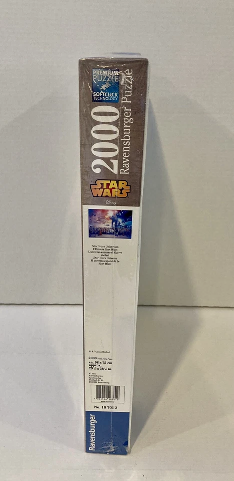 Rompecabezas Ravensburger Star Wars Universe 2015 2000 piezas #167012 nuevo/sellado Foto 3 de 4