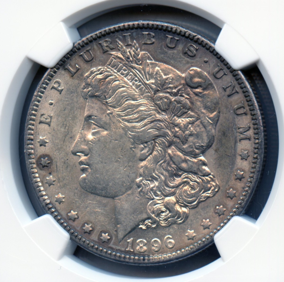 1896 O Morgan Silver Dollar NGC AU 55 | eBay