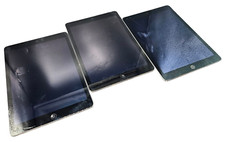 Lot of 3 - Apple iPad Air A1474 9.7" 16GB Wi-Fi Space Grey  For Repair
