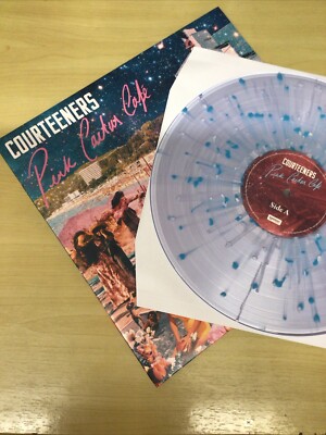 THE COURTEENERS LP-PINK CACTUS CAFE-SPLATTER VINYL 1500 BLOOD RECORDS POP UP SLV