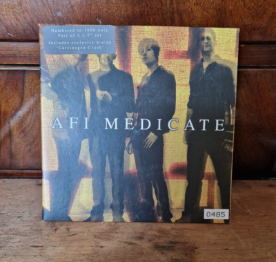 AFI - Medicate - 7 inch Vinyl - Limited edition 0485 - Carcinogen Crush