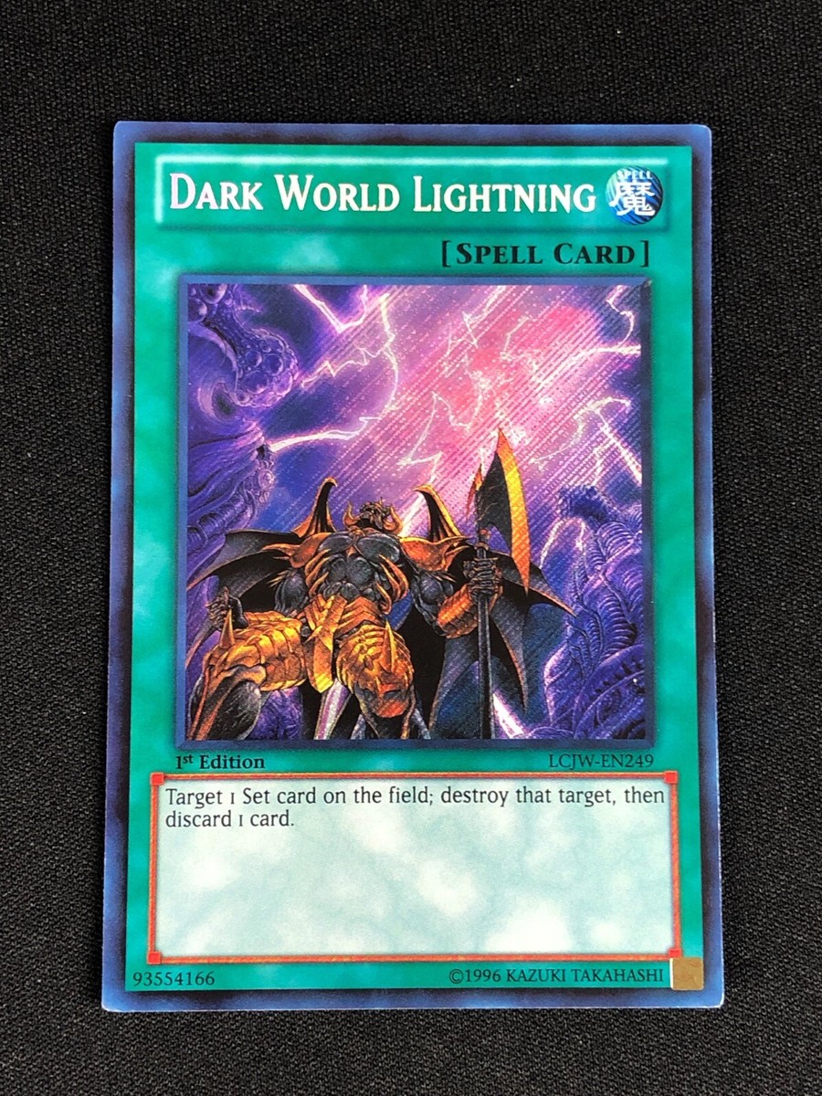 YUGIOH DARK WORLD LIGHTNING LCJW-EN249 1ST SECRET | eBay