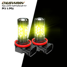Para For Honda Accord Civic 2006-2019 H8 Luz antiniebla Bombillas LED amarillas