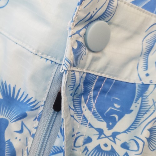 5 Fin Women's Size 12 Board Shorts Swimsuit Bottoms Fish Blue - Picture 19 of 19