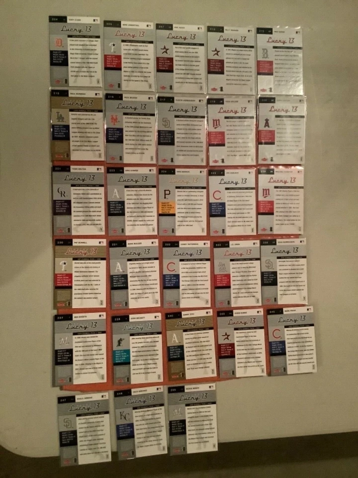 2006 Fleer Ultra Retro Lucky 13 cards - Pick Your Card From List - Image 2 of 2