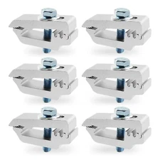 Aluminum Mounting Clamps Tonneau Cover Clamps Truck Topper Clamps for Truck C...