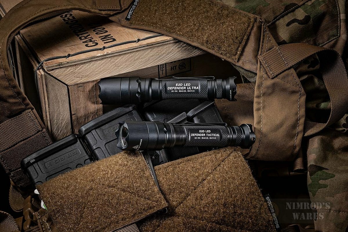 SureFire Defender Ultra FLASHLIGHT 5/1000 Lumens Dual-Output