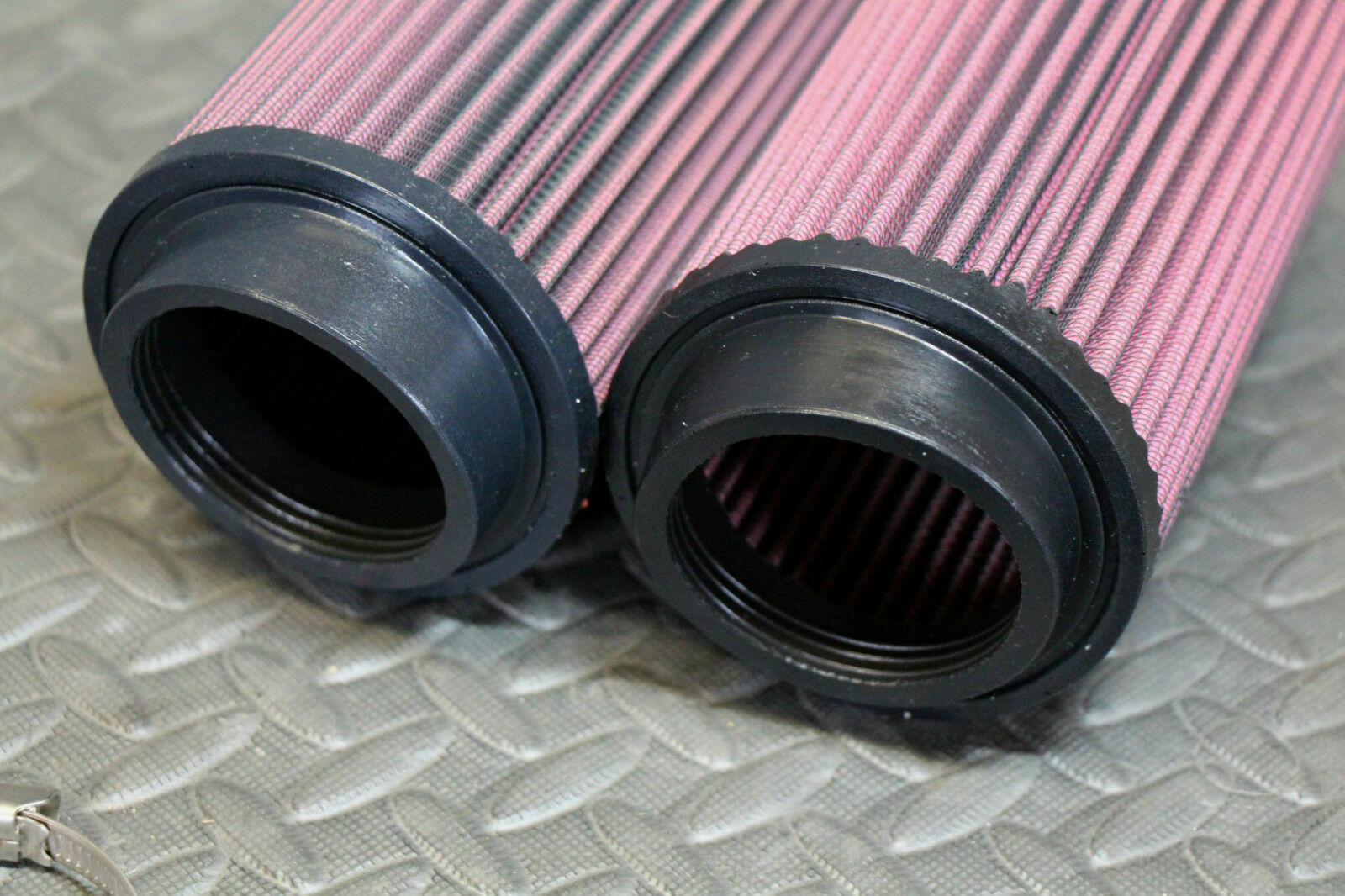 2 x NEW Banshee K+N style air filters Keihin PWK PJ 33 34 35 35mm carbs