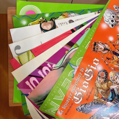 JoJo's Bizarre Adventure EXHIBITION B2 10 Poster part 1-8 STAR A B