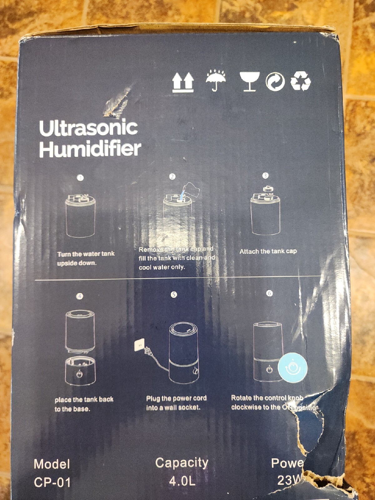 Clieap&trade; Humidifiers for Bedroom, 4L Air Humidifiers for Large Room, Ultrasonic