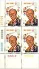 US STAMP VINTAGE POSTAGE : Scott#1355 WALT DISNEY 1969 6c Plate Block 4 *MNH1