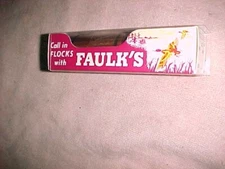 FAULK'S WA-33 DUCK CALL - CHAMPION CALLS  - NEW IN BOX - LAKE CHARLES, LOUISIANA