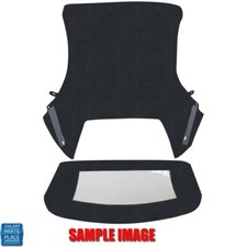 71-76 Impala / Caprice Convertible Top With Plastic Window - Black New
