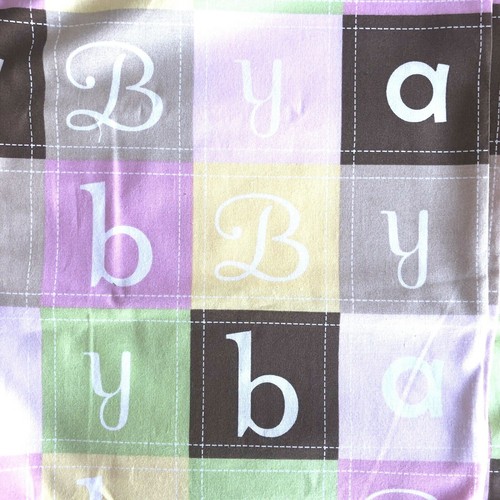 6 Yd Coordinated Fabrics Baby Quilt Throw & Backing 100% Cotton Gingham Dots - Picture 2 of 6