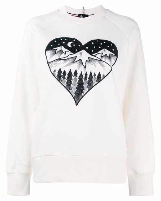 Moncler Grenoble Sweatshirt APRES-SKI woman's size M brand new