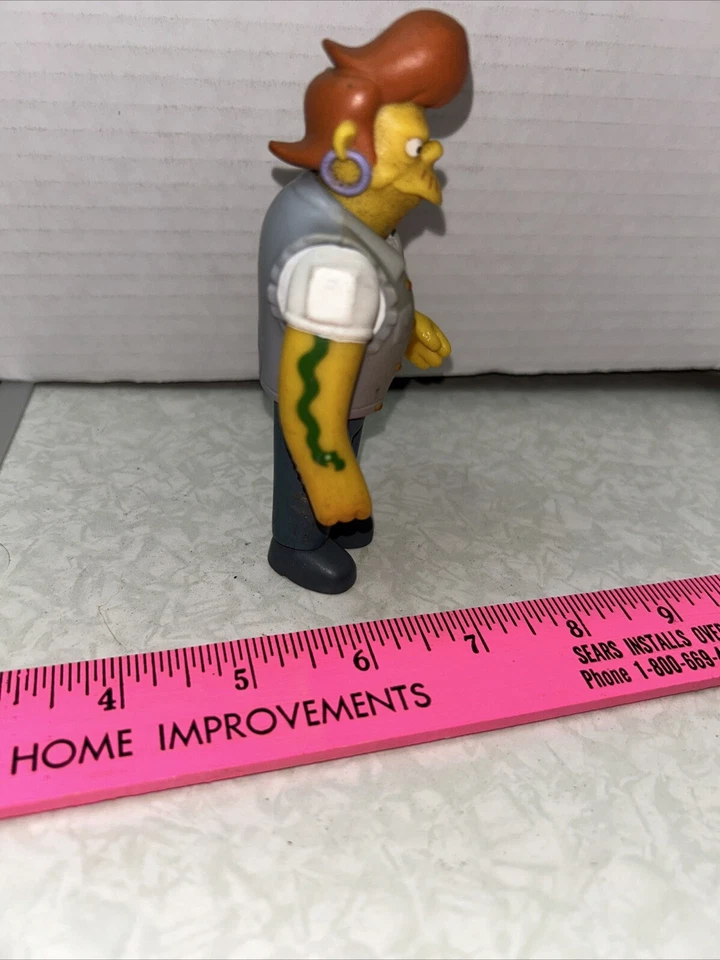 Figura de acción SNAKE Los Simpson WOS World Of Springfield Playmates A4 Foto 3 de 4