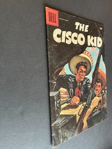 Cisco Kid #30 - Painted Cover (Dell, 1956) Fine - Picture 2 of 3
