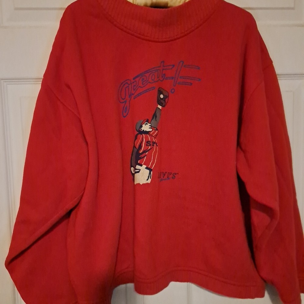Levis Vintage Sport Sweatshirt for Men Size Large  