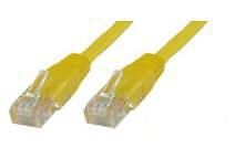 MicroConnect U/UTP CAT5e 10M Yellow PVC  Unshielded Network Cable,