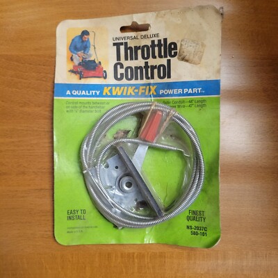 Universal Deluxe Throttle Control KWIK-FIX Power Part Easy to Install Old Merch