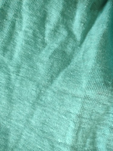 J Jill Love Linen Cardigan Sweater Womens Mint Green Lightweight Knit Sz Medium - Picture 5 of 7