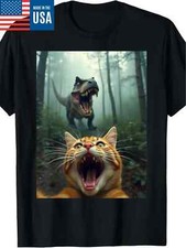 at Selfie With T-Rex Dinosaur T-Shirt