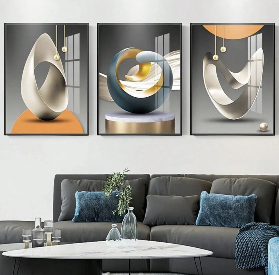 Cuadros Decorativos de Pared Adornos Accesorios de Casa Para El Hogar Modernos Foto 3 de 4