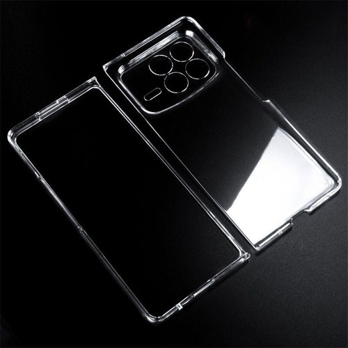 For Xiaomi Mix Fold4 Crystal Clear DIY Hard case Frame Back Shell Skin cover - Picture 6 of 8
