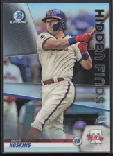 2020 Bowman Chrome Hidden Finds Rhys Hoskins #HF-RH Philadelphia Phillies