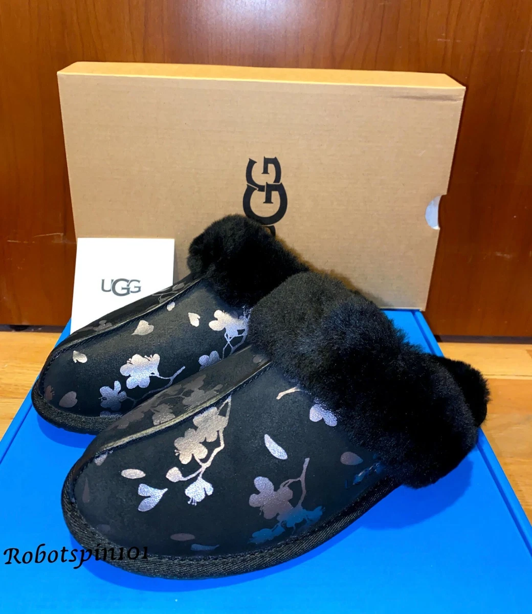 Ugg floral slippers new arrivals