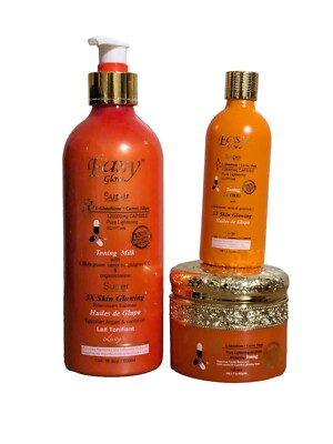 Easy Glow Carrot Toning Lotion, Face Cream & Serum. Perfect Glowing