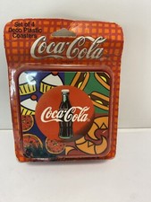 Vintage Coca Coal Coasters 90’s NOS