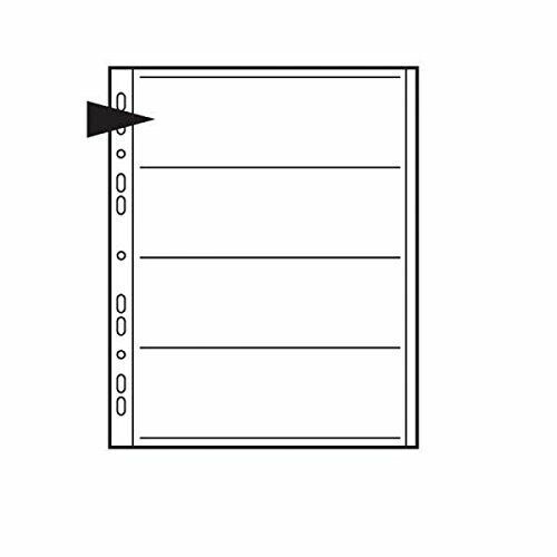 Kenro Negative Pages for Ringbinder for 4 Strips of 120 Roll Film - Pack of 25