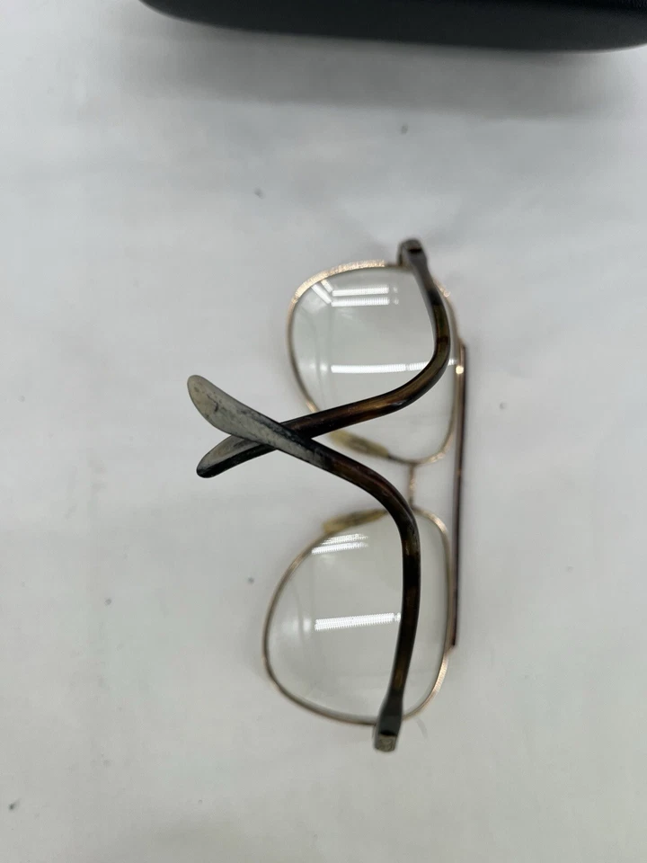 Marcos oftálmicos Oscar De La Renta dorados vintage Foto 4 de 4