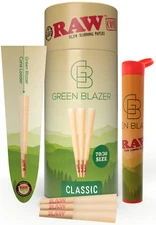 RAW Cones Single Size 70/30 Dogwalker: 100 Pack 