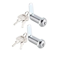 Cam Locks 40mm Cylinder Length Fit for Max 1-3/8" Panel Keyed Different 2Pcs