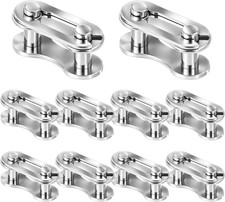 10 Pairs Bike Chain Master Link for Bicycle Missing Link, Single Speed Chain ...