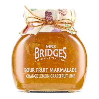 Four Fruit Marmalade, Made in Scotland, 12oz Jar Pack of 1