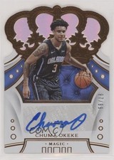 2019-20 Panini Crown Royale Rookies 97/99 Chuma Okeke #CR-CHO Auto u6m