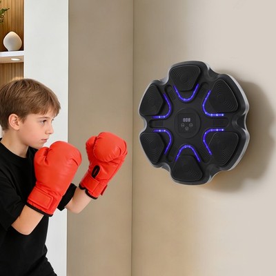 Hexagon Boxing Target Workout Machine With Bluetooth Music , 9 Intensity Levels