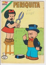 PERIQUITA #401 NOVARO 1983 NANCY & SLUGGO IN SPANISH DRAWN IN MEXICO! TOP HAT-C