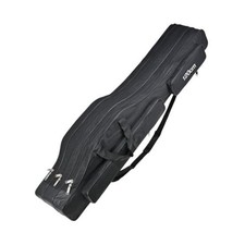 3 Layers Fishing Pole Bag,Portable 3 Layers Oxford Folding 120cm/47.2in Black