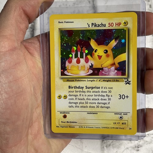 ______'s Pikachu 24/53 Wotc Promo Holo