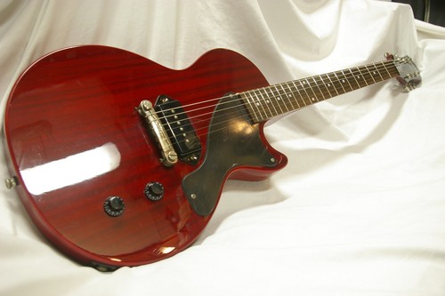 Epiphone Les Paul Junior '57 reedición usada 2011 cuerpo caoba cereza - Imagen 4 de 8