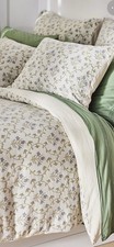 Anthropologie Queen Ellie Duvet Cover and Shams NEW