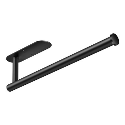 Kaishun Paper Towel Holder Under Cabinet, Self Adhesive Black