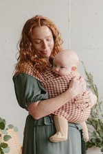 Solly Baby Gingham Ginger Check Babywearing Wrap