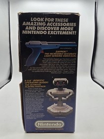 Nintendo NES Console - Control Deck -  w/ BOX/Manual/Poster- TESTED & Working !