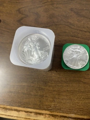 2008 American Silver Eagle Roll -20 1oz BU Uncirculated.999