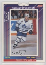 1993-94 Score /Black's Toronto Maple Leafs Bill Berg #15 2d8